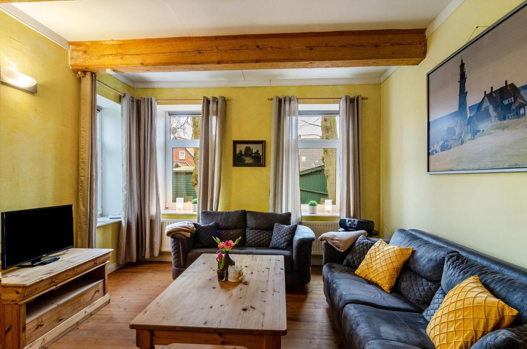 Ferienwohnung Gulfhof Oldersum Erdgeschoss Moormerland Exterior foto